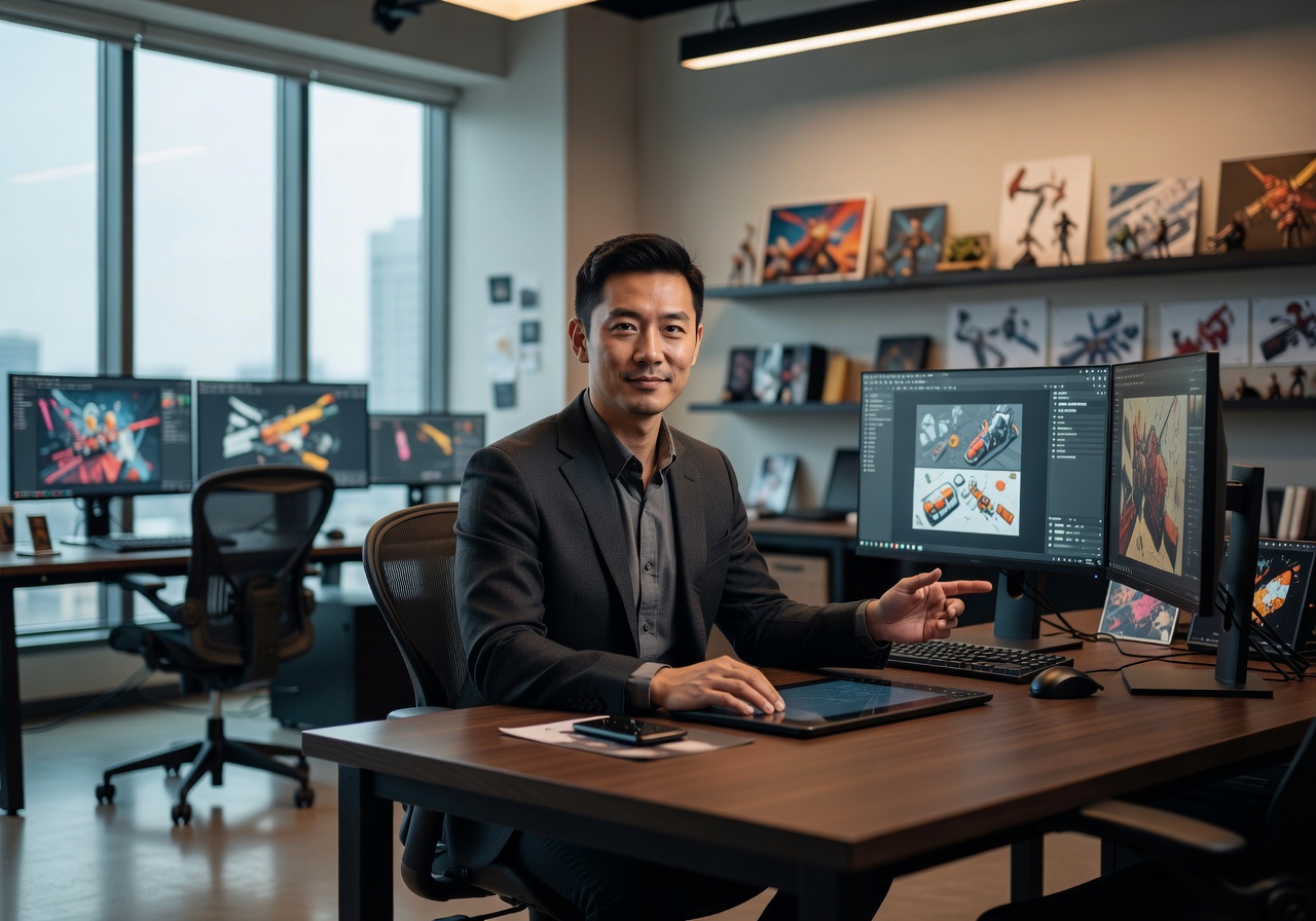 Alex Chen, Studio Director and co-founder of Primogamepassage