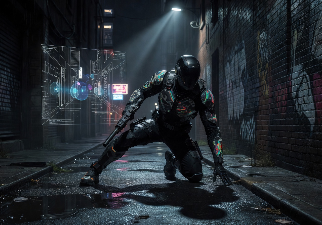 Phantom Protocol major update 2.0 showing new stealth gameplay mechanics